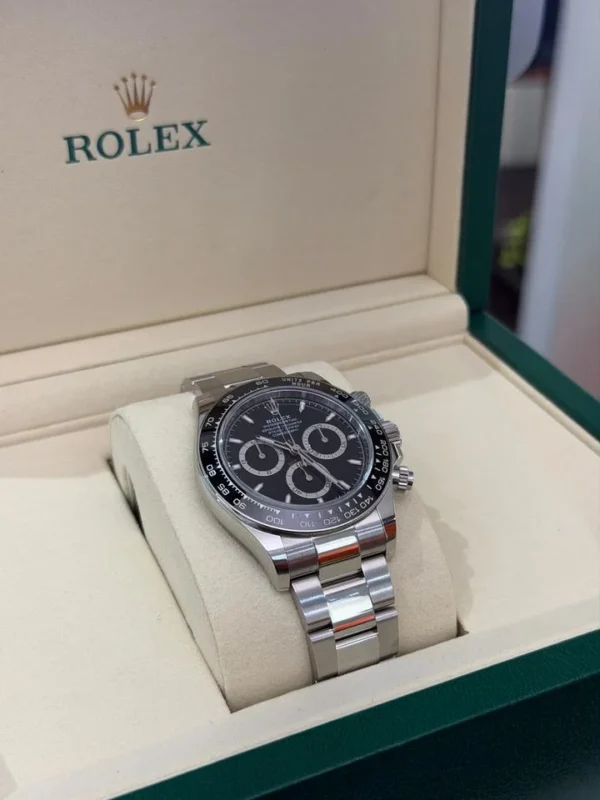 IMG_1438 Rolex Daytona NUOVO 2026 Settembre Italia New model Black dial full set con documenti e scatola