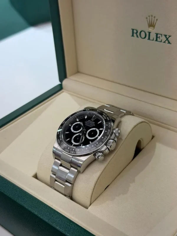 IMG_1439 Rolex Daytona NUOVO 2026 Settembre Italia New model Black dial full set con documenti e scatola