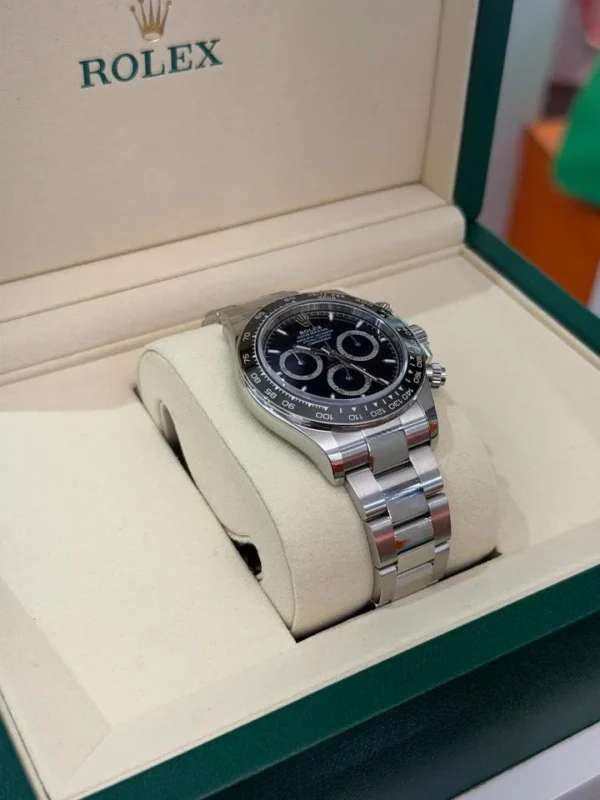 IMG_1441 Rolex Daytona NUOVO 2026 Settembre Italia New model Black dial full set con documenti e scatola