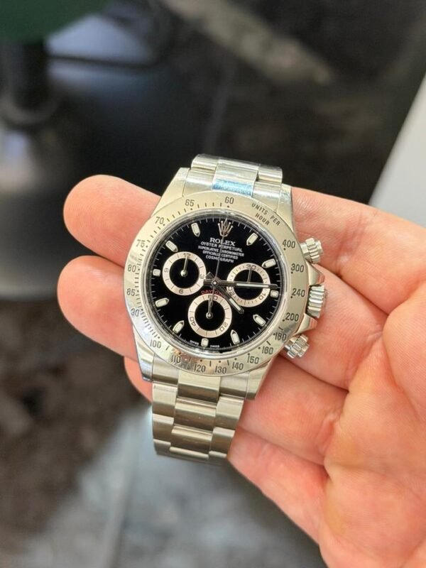 Rolex Daytona Chromalight nero del 2015 card bicolore verde bianca full set top condition
