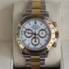 Rolex Daytona Cosmograph acciaio oro del 2002 bianco white full set con revisione 2026