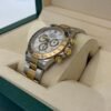 Rolex Daytona Cosmograph acciaio oro del 2002 bianco white full set con revisione 2026