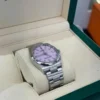 IMG_5880 Rolex Oyster Perpetual rosa pink 36mm del 2020 Italia card Verde full set excellent condition