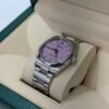 IMG_5881 Rolex Oyster Perpetual rosa pink 36mm del 2020 Italia card Verde full set excellent condition