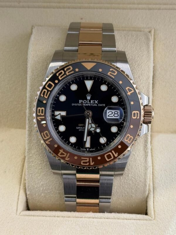 Rolex GMT-Master II Root beer del 2019 Italia full set excellent condition con documenti scatola