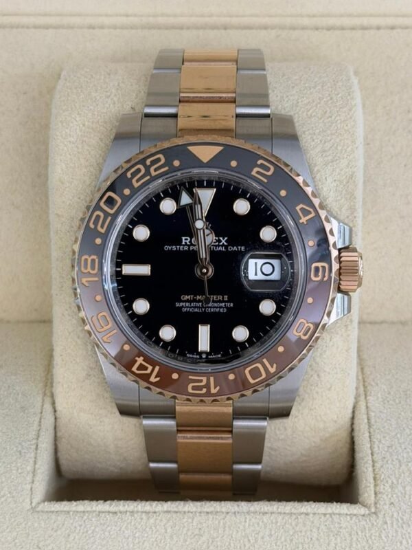 IMG_6791 Rolex GMT-Master II Root beer del 2021 Italia full set excellent condition con documenti scatola