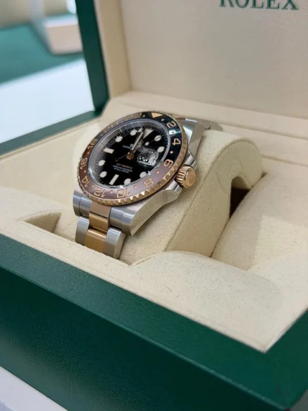 IMG_6793 Rolex GMT-Master II Root beer del 2021 Italia full set excellent condition con documenti scatola