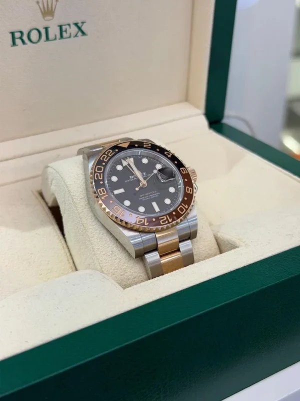 IMG_6794 Rolex GMT-Master II Root beer del 2021 Italia full set excellent condition con documenti scatola