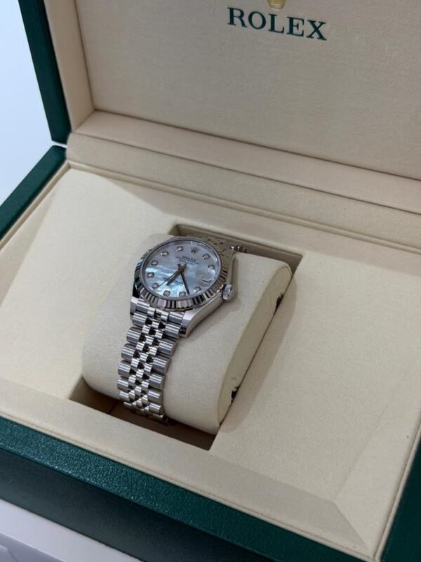IMG_6800 Rolex Datejust 31 NUOVO 2026 Settembre jubilee quadrante mother of pearl diamond MOP dial