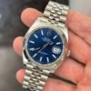 IMG_6803 Rolex Datejust 41mm Blu Jubilee NUOVO 2026 Italia full set con documenti e scatola Rolex