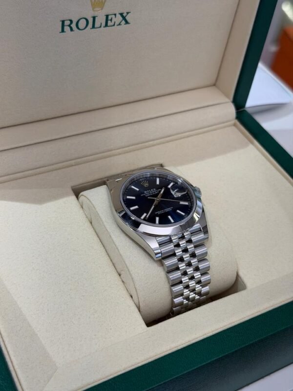 IMG_6804 Rolex Datejust 41mm Blu Jubilee NUOVO 2026 Italia full set con documenti e scatola Rolex