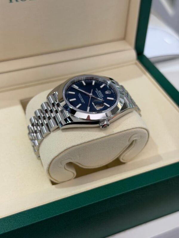 IMG_6806 Rolex Datejust 41mm Blu Jubilee NUOVO 2026 Italia full set con documenti e scatola Rolex