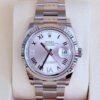 IMG_6811 Rolex Datejust 36 NUOVO Oyster 2026 quadrante argenté argento con diamanti ore 6 e 9 full set