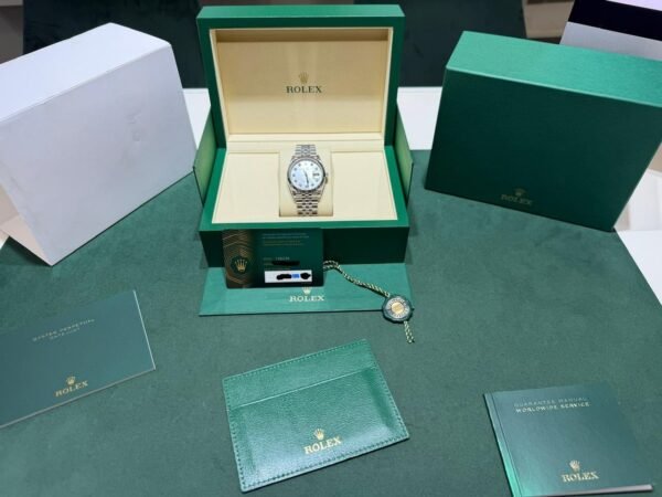 Rolex Datejust 36mm mop dial madreperla in diamanti NUOVO 2026 Jubilee full set con documenti