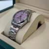 Rolex Oyster Perpetual 34mm Pink rosa NUOVO 2026 Italia full set con documenti e scatola