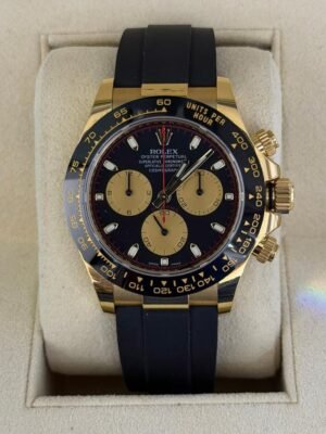 Rolex Daytona Paul Newman del 2021 Italia Oysterflex oro giallo full set excellent condition