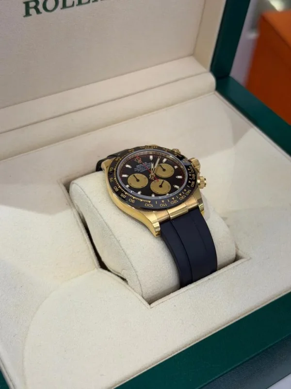 Rolex Daytona Paul Newman del 2021 Italia Oysterflex oro giallo full set excellent condition