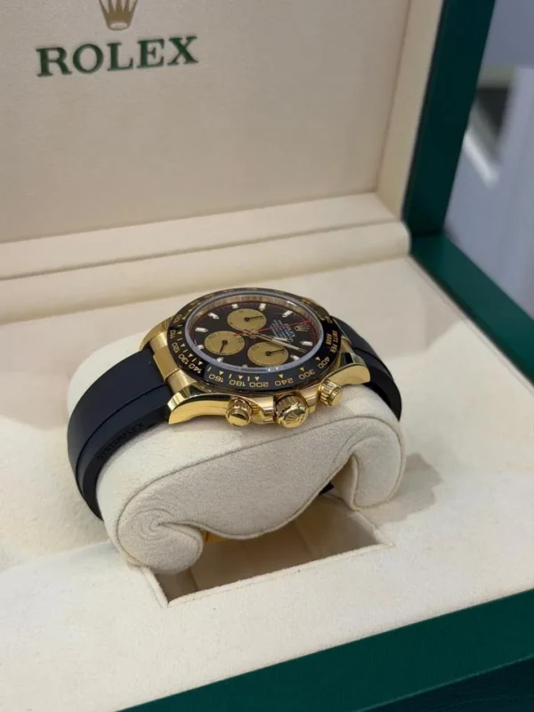 Rolex Daytona Paul Newman del 2021 Italia Oysterflex oro giallo full set excellent condition