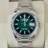 Rolex Datejust 36mm Ombre green dial NUOVO 2026 oyster Italia full set con documenti