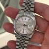 IMG_6945 Rolex Datejust 36mm Argentè 2023 Italia Jubilee full set top condition con documenti e scatola
