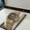 IMG_6959 Patek Philippe Nautilus NUOVO del 2017 quadrante chocolate brown dial oro rosa full set con documenti
