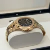 IMG_8618 Patek Philippe Nautilus NUOVO del 2017 quadrante chocolate brown dial oro rosa full set con documenti