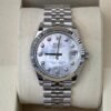 IMG_8627 Rolex Datejust 31 NUOVO 2026 Febbraio jubilee quadrante mother of pearl diamond MOP dial