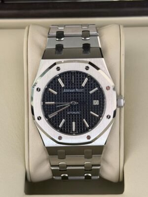 IMG_8632 Audemars Piguet Royal Oak 39mm black dial del 2008 revisione 2026 full set excellent condition