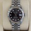 IMG_8637 Rolex Datejust 31mm dark grey in diamanti NUOVO 2026 full set con documenti e scatola