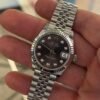 IMG_8639 Rolex Datejust 31mm dark grey in diamanti NUOVO 2026 full set con documenti e scatola