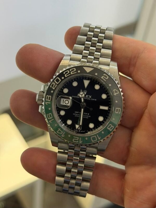 IMG_8655 Rolex GMT-Master II Sprite del 2023 jubilee Italia full set top condition con documenti scatola