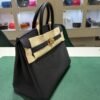 WhatsApp Image 2026-09-06 at 20.07.03 (1) Hermès Birkin 25 retourne veau togo colore noir (nero ) stampa G NUOVA 2026 hardware dorato full set