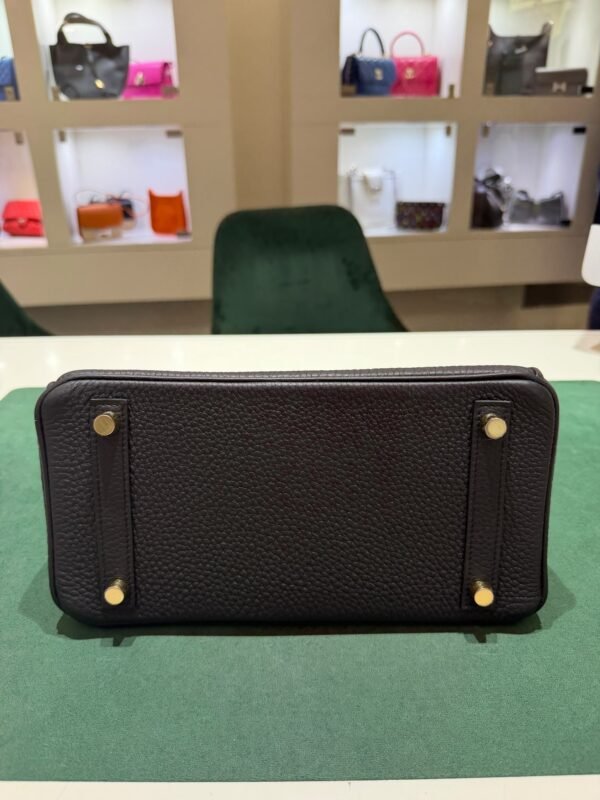 WhatsApp Image 2026-09-06 at 20.07.04 Hermès Birkin 25 retourne veau togo colore noir (nero ) stampa G NUOVA 2026 hardware dorato full set