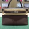WhatsApp Image 2026-09-10 at 15.18.22 (1) Hermès mini Kelly Sellier epsom color ebene ( cioccolato tabacco ) NUOVA 2026 seriale G hardware palladio full set Full