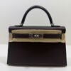 WhatsApp Image 2026-09-10 at 15.18.23 (1) Hermès mini Kelly Sellier epsom color ebene ( cioccolato tabacco ) NUOVA 2026 seriale G hardware palladio full set Full
