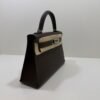 WhatsApp Image 2026-09-10 at 15.18.23 Hermès mini Kelly Sellier epsom color ebene ( cioccolato tabacco ) NUOVA 2026 seriale G hardware palladio full set Full