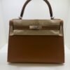 Hermès Kelly 28 sellier veau pellame epsom NUOVA 2026 seriale G color gold hardware palladium full set con scatola Dustbug e scontrini fiscali