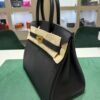 Hermès Birkin 30 retourne veau togo colore Noir ( nero ) stampa G NUOVA 2026 hardware dorato full set con scontrino ufficiale Hermès pellicole