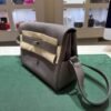Hermès Kelly Messenger PM in Veau Togo Gris Étain NUOVA 2026 hardware palladio full set con scontrino ufficiale Hermès