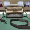 Hermès Kelly Messenger PM in Veau Togo Gris Étain NUOVA 2026 hardware palladio full set con scontrino ufficiale Hermès