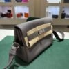 Hermès Kelly Messenger PM in Veau Togo Gris Étain NUOVA 2026 hardware palladio full set con scontrino ufficiale Hermès