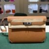 Hermès Kelly Dépêches 25 in Veau Togo colore Gold NUOVA 2026 hardware palladio full set con scontrino ufficiale Hermès