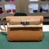 Hermès Kelly Dépêches 25 in Veau Togo colore Gold NUOVA 2026 hardware palladio full set con scontrino ufficiale Hermès