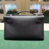 Hermès Mini Kelly II in Veau Swift colore Noir NUOVA 2026 seriale G hardware palladio full set con fattura ufficiale Hermès.