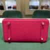 Hermès Birkin 25 retourne veau togo colore Rose mexico ( fuxia ) stampa G NUOVA Settembre 2026 hardware palladio