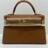 5b269a57-eaa6-4d47-baaf-4e48aa12a71a Hermès mini Kelly Sellier epsom color Gold ( marrone ) NUOVA 2026 Settembre seriale G hardware dorato
