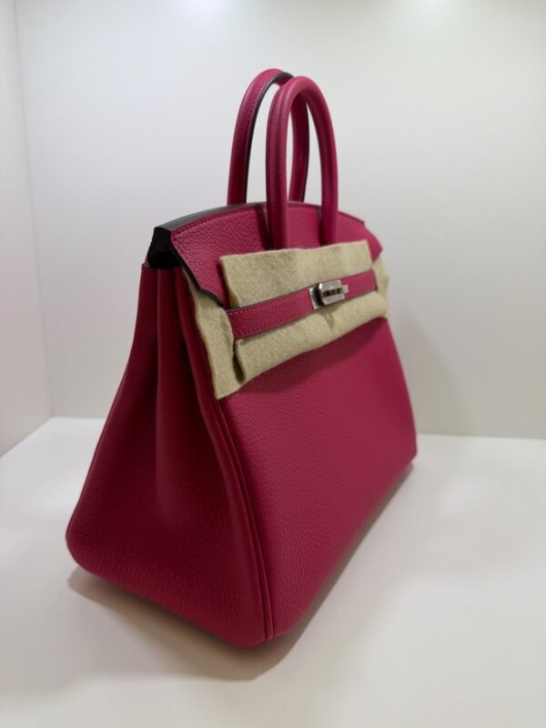 Hermès Birkin 25 retourne veau togo colore Rose mexico ( fuxia ) stampa G NUOVA Settembre 2026 hardware palladio