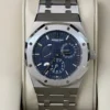 Audemars Piguet Royal Oak 39mm dual time BLU del 2011 full set excellent condition con documenti e scatola