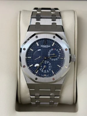 Audemars Piguet Royal Oak 39mm dual time BLU del 2011 full set excellent condition con documenti e scatola