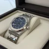 Audemars Piguet Royal Oak 39mm dual time BLU del 2011 full set excellent condition con documenti e scatola